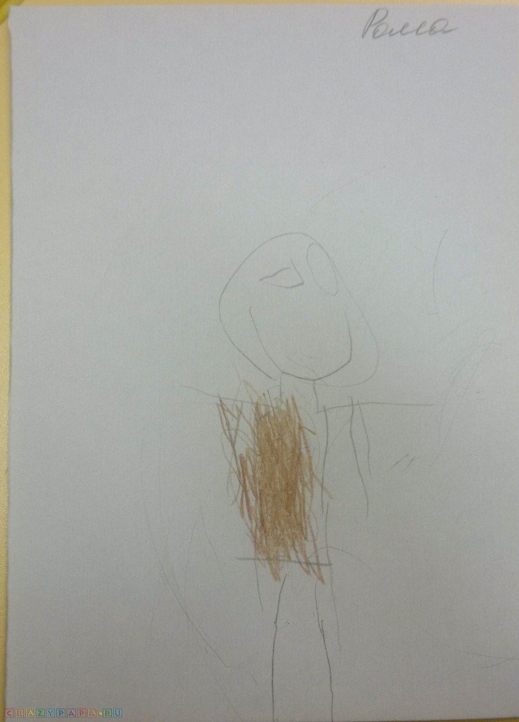 Отражение мировоззрения ребенка посредством рисунка Крейзи папы