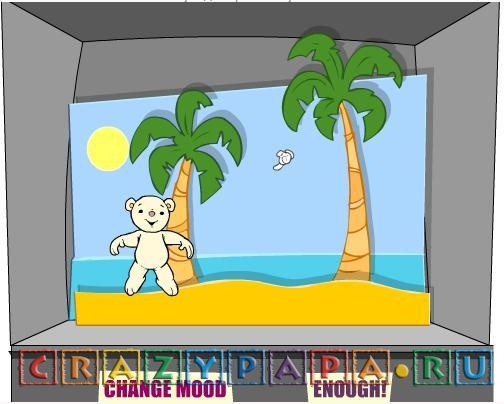 Щекотим медвежонка, или игры детям 2-3 лет онлайн